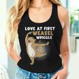 Love At First Weasel Wriggle For Weasel Lovers Women Tank Top Gifts for Her