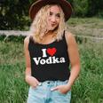 I Love Heart Vodka Women Tank Top Gifts for Her