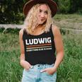 Ludwig Everything Else Is Noise Classical Music Drum Sticks Women Tank Top Gifts for Her