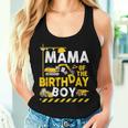 Mama Of The Birthday Boy Construction Worker Bday Party Women Tank Top Gifts for Her