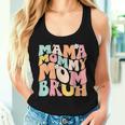 Mama Mommy Mom Bruh Mom Life Mama Of Boy Muttertag Humor Tank Top Frauen Geschenke für Sie