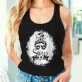 Mama Soccer Stuff Moms Player Messy Bun Soccer Mom Women Tank Top Gifts for Her