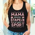 Mama Wäschestapeln Sport Muttertag Lustig Mütter Familie Tank Top Frauen Geschenke für Sie