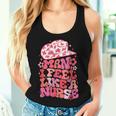 Man I Feel Like A Nurse Cowgirl Nurse Rodeo Western Country Women Tank Top Gifts for Her