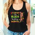 Melanin Girl Steppin Into Black History Month African Women Women Tank Top Gifts for Her