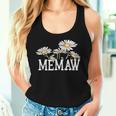Memaw Floral Chamomile Mother's Day Memaw Women Tank Top Gifts for Her