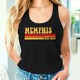 Memphis Name Personalized Idea Retro Vintage Memphis Women Tank Top Gifts for Her