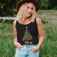 Merry Christmas Gold Tree New Year Celebration Women Tank Top Gifts for Her