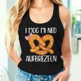 I Mog Mi Ned Aufbrezelnolksfest Beer Dirndl Costume S Tank Top Frauen Geschenke für Sie