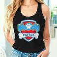 Mom Of The Birthday Boy Girl Dog Paw Family Matching Women Tank Top Gifts for Her