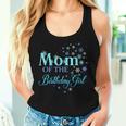Mom Of The Birthday Girl Winter Onederland Mommy Mama Women Tank Top Gifts for Her