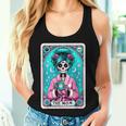The Mom Tarot Card Skeleton Witch Mom Skull Mama Women Tank Top Gifts for Her