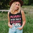 Mommy Of The Birthday Girl Dog Paw Birthday Party Women Tank Top Gifts for Her