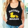 Mother Ducker Duck Mama Mother's Day Humour Women Tank Top Gifts for Her