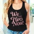Mother's Day We Are Two Now Pregnancy Announcement Vintage Women Tank Top Gifts for Her