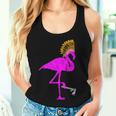 Native American Flamingo Indian Chief Feather Headdress Women Tank Top Gifts for Her