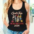 New Orleans Girls Trip 2024 Black Melanin Queen Summer Women Tank Top Gifts for Her