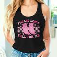 Non Slip Socks Please Don't Fall For Me Medical Nurse Women Tank Top Gifts for Her