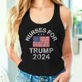 Nurses For Trump 2024 Women Tank Top Gifts for Her