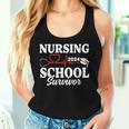 Nursing School Survivor 2024 Rn Er Graduation Nurse Grad Women Tank Top Gifts for Her