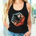Octopus Retro Vintage Silhouette Vintage Retro Colors Women Tank Top Gifts for Her