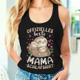 Offizielles Beste Mama Schlaf Mutter Faultier Muttertag Tank Top Frauen Geschenke für Sie