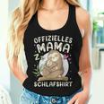 Offizielles Mama Schlaf Faultier Mutter Mit Kind Tank Top Frauen Geschenke für Sie