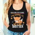 Oh For Fox Sake I'm Going To Be A Big Sister Cute Cool Fox Women Tank Top Gifts for Her