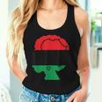 Pan African Flag Black Woman Melanin Black Pride Afro Pride Women Tank Top Gifts for Her