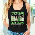 My Patients Are My Lucky Nicu Nurse Charm St Patrick's Day Women Tank Top Gifts for Her