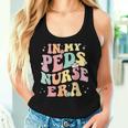 In My Peds Nurse Era Retro Nurse Appreciation Pediatrician Women Tank Top Gifts for Her