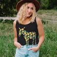 Pineapple Hawaiian Mule Print Donkey Girl Women Tank Top Gifts for Her