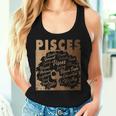 Pisces Girl African American Melanin Birthday Women Tank Top Gifts for Her