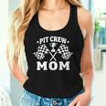 Pit Crew Mom Mother Race Car Birthday Party Racing Women Women Tank Top Gifts for Her