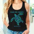 Playa Del Carmen Mexico Sea Turtle Boys Girls 2024 Vacation Women Tank Top Gifts for Her
