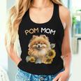 Pomeranian Mom Pom Dog Mama Women Tank Top Gifts for Her