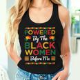 Powered By The Black Before Me Black History Month Women Tank Top Gifts for Her
