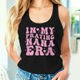 In My Praying Nana Era Christian Faith Retro Groovy Pink Women Tank Top Gifts for Her