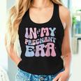 In My Pregnant Era Groovy Pregnant Pregnancy Women Women Tank Top Gifts for Her