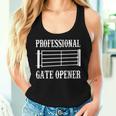 Professional Gate Opener Farm Girls Sarcasm Women Tank Top Gifts for Her