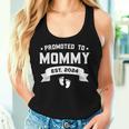 Promoted To Mommy Est 2024 New Mom First Mommy Women Tank Top Gifts for Her