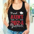 Proud Aunt Of A Class Of 2024 Graduate For Graduation Women Tank Top Gifts for Her
