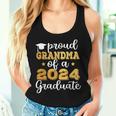 Proud Grandma Of A 2024 Graduate Class Of 2024 Graduation Women Tank Top Gifts for Her