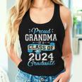 Proud Grandma Of A Class Of 2024 Graduate Senior 2024 Women Tank Top Gifts for Her