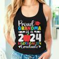 Proud Grandma Class Of 2024 Kindergarten Graduate Graduation Women Tank Top Gifts for Her