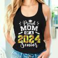 Proud Mom Of A Softball Senior 2024 Graduate Women Tank Top Gifts for Her