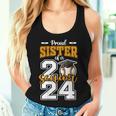 Proud Sister Of A 2024 Baseball Senior Graduation Sister Women Tank Top Gifts for Her