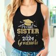 Proud Sister Of A Class Of 2024 Graduate Senior Graduation Women Tank Top Gifts for Her