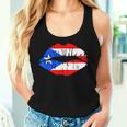 Puerto Rico Pride Girl Lips Boricua Flag Women Tank Top Gifts for Her