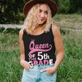 Queen Of The 5Th Grade Crown Back To School Teacher Women Tank Top Gifts for Her